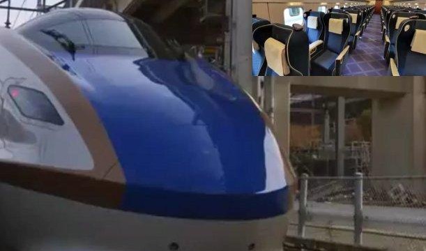 JAPÓN: ASÍ ES POR DENTRO EL NUEVO Y LUJOSO TREN BALA DE JAPÓN 0126-611x360