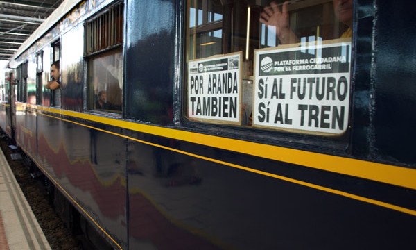 ESPAÑA: LA PLATAFORMA POR EL DESARROLLO EXIGE MAYOR CONCRECIÓN CON EL TREN DIRECTO 0326-600x360