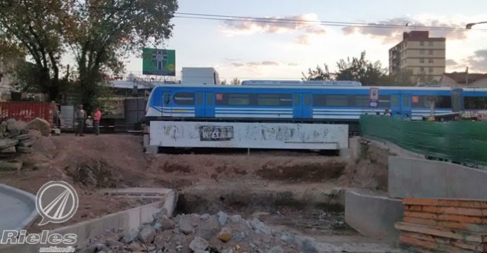 AVANZA LA CONSTRUCCIÓN DEL BAJO NIVEL DE LA AVDA. AVELLANEDA EN VIRREYES Propia-692x360