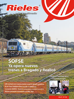 Vendo Revista Rieles a $ 10.°° 192