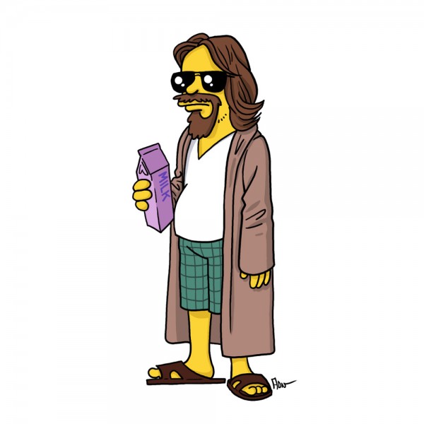 Rainbow - Página 2 El-Nota-de-El-gran-Lebowski-simpsonizado-600x600