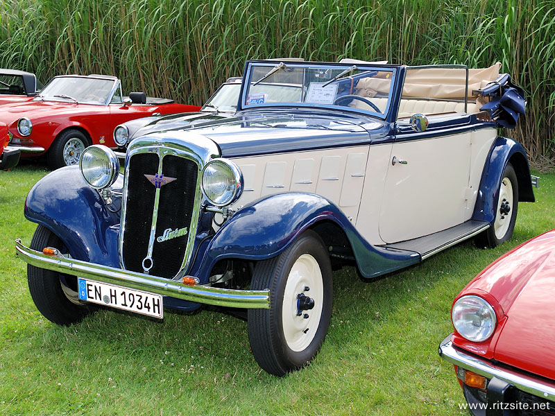 tout petit, tu ressemblais à quoi ? - Page 5 Hanomag_Sturm_cabriolet_Ambi-Budd_1934