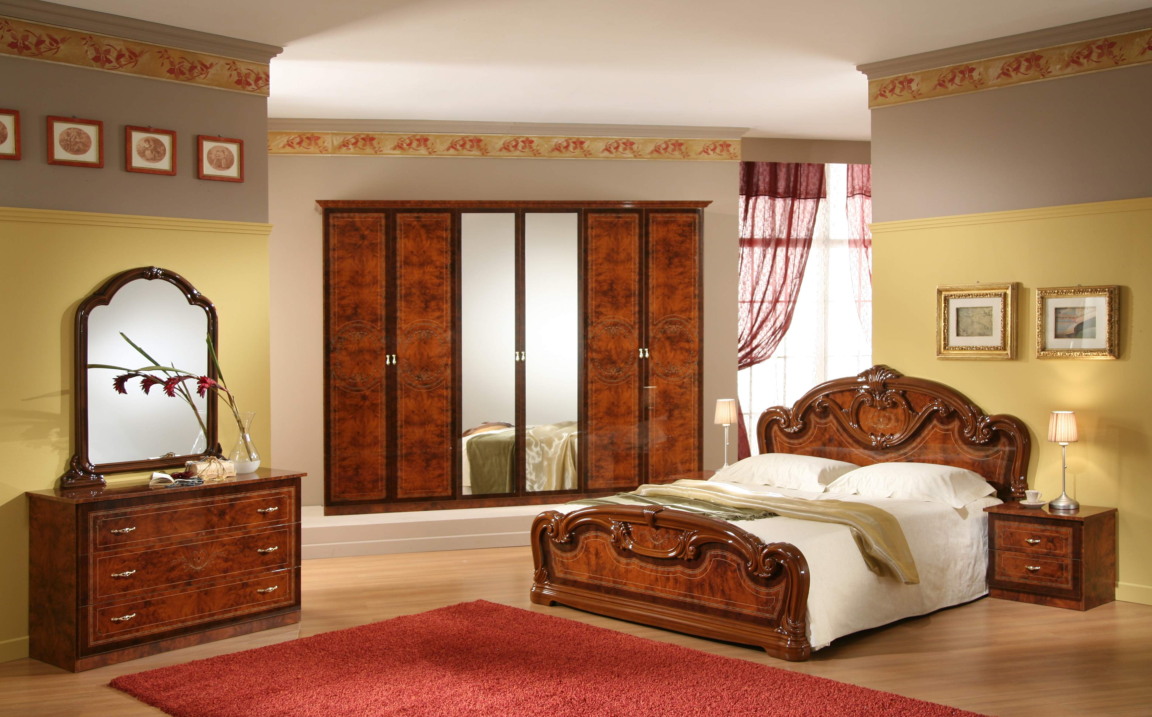 غرف نوم حلوة Custom-Orders_MCS-Classic-bedrooms_Gioia