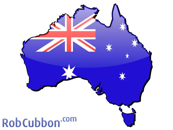 Australia Maple Leafs [Saison1] Australia-map-flag