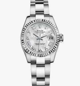 مساعده في قالب postbit_legacy - صفحة 4 Rolex-Lady-Datejust-Watch-White-Rolesor-9