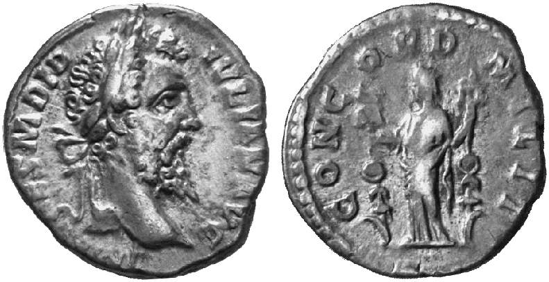 Denario de Clodio Albino DidiusJulianus