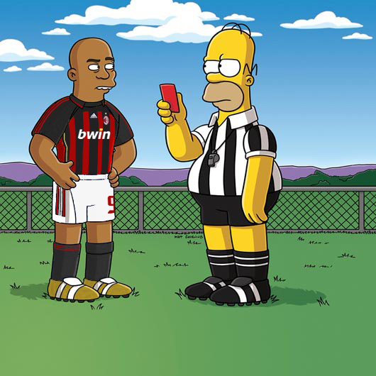 LE Paris-Saint-GERMAIN Ronaldo_milan_simpsons