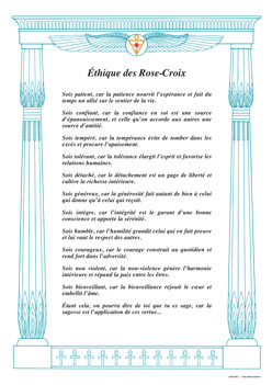 L’Ordre de la Rose-Croix Poster-ethique