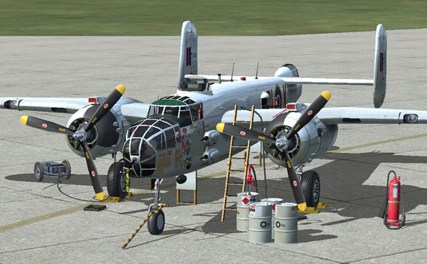 North American B-25 para FSX B25jfwfsx