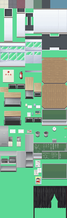 {Tileset] Une ecole 001-P_School01