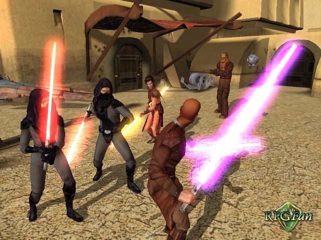 لعبة Knights of the Temple IIبلاي ستيشين2 الأن على الكمبيوت Kotor-5b