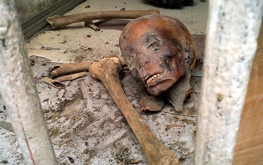 U egipatskom haosu poharane grobnice faraona Ostecena%20mumija
