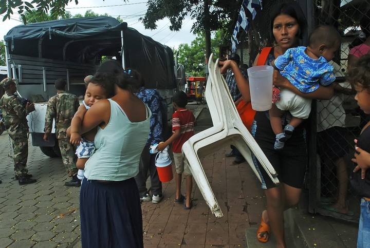 La tormenta tropical 'Matthew' está a punto de tocar tierra en Honduras y Nicaragua 1285395591738