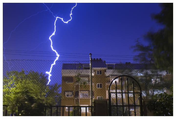 Impresionante tormenta eléctrica en Madrid 1277469094920