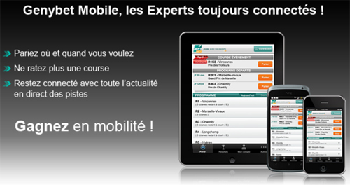 Genybet accessible depuis les iPhone, Android et iPad Genybet-iphone