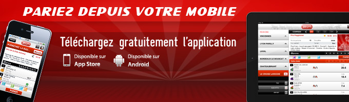 ZEturf dispose d'applications iPhone, iPad et Android Zeturf-iphone