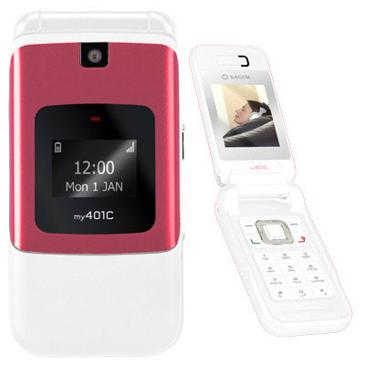 A vendre portable my401C pink/white MY401C-ROSE-1