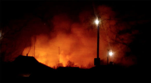 2 - Largest munitions depot in Ukraine up in flames, nearly 20,000 evacuated; an US, Russia effort to de 58d35b48c4618895648b4571