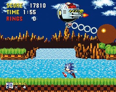 Sega Megadrive, un toque \ Sonic