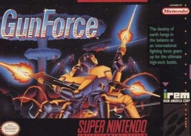 Super Nintendo - GunForce: Battle Fire Engulfed Terror Island GunForceBox