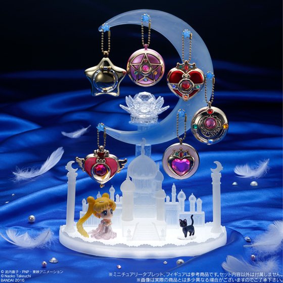 [New Merch] Miniaturely Tablet Moon Castle Accessory Stand Sailormoon-moon-castle-accessory-stand-candy-toy2016c