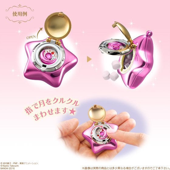 [New Merch] Miniaturely Tablet Moon Castle Accessory Stand Sailormoon-moon-castle-accessory-stand-pink-star-locket2016