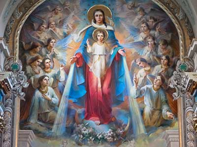 تأملات وصلوات وباقة يومية الشهر المريمي 2020 - صفحة 2 Blessed-virgin-mary30