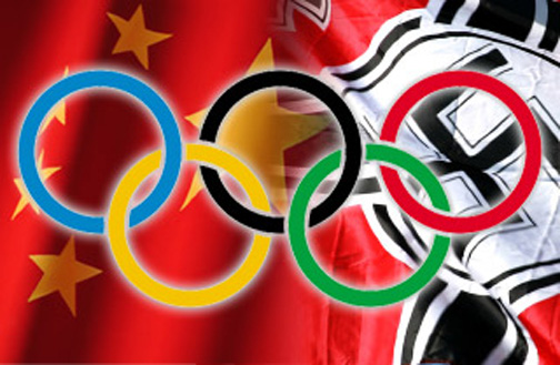 Olimpijada Peking 2008 China-olympics-nazi-pic-3