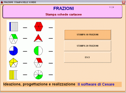 LE FRAZIONI Frazionischede1