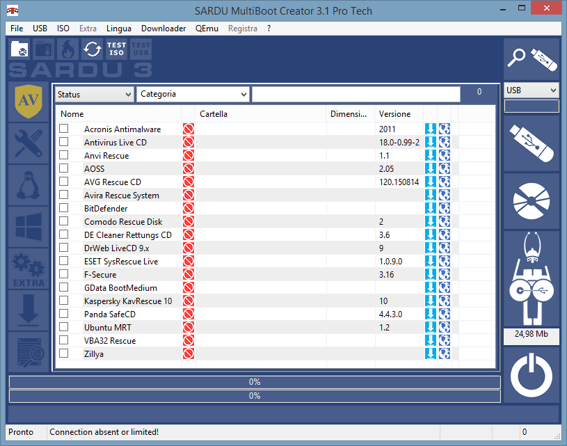 SARDU Multiboot Creator 3.2.1 Pro Antivirus