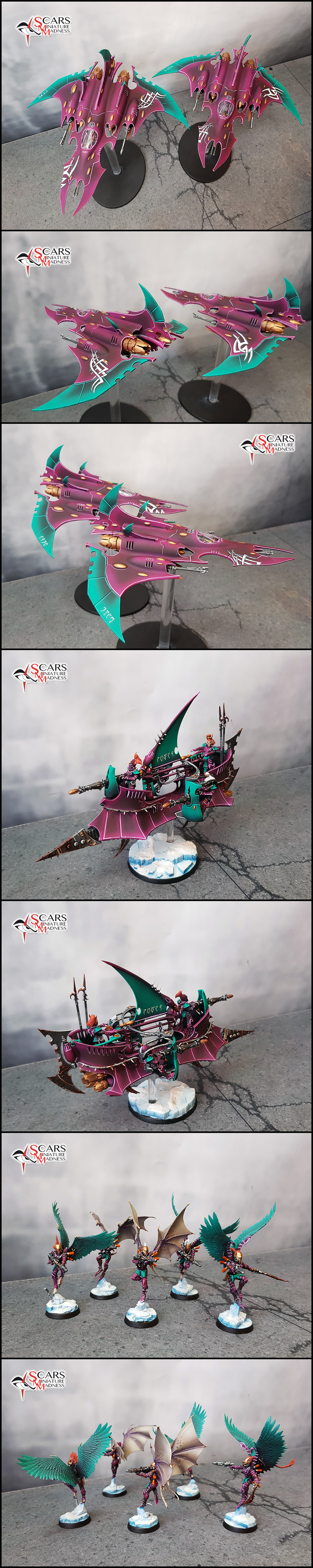 Scar's Dark Eldar painting Darkeldarjohnathangroup8