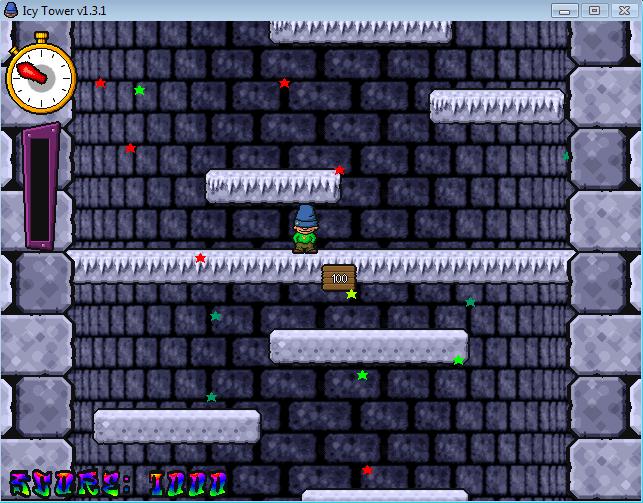 Icy tower, un juego de suma destresa CapturaIcyTowerv131