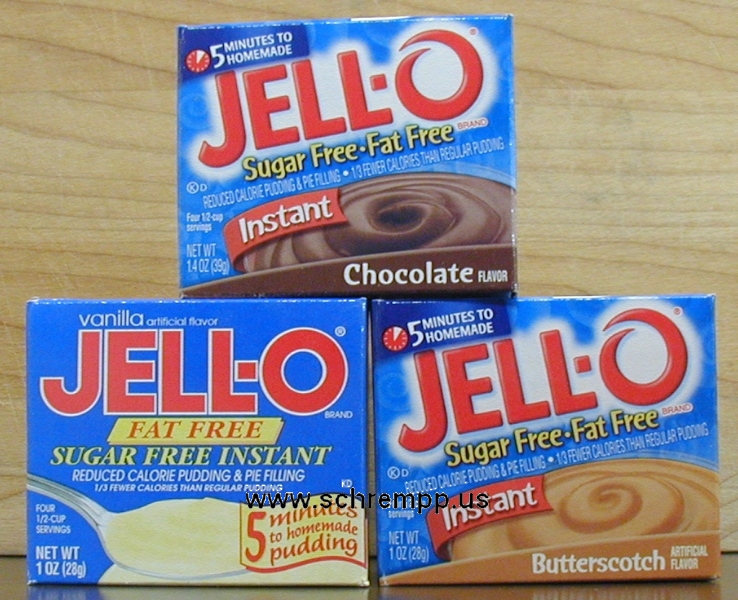 Jell-O pudding Jell-o-pudding