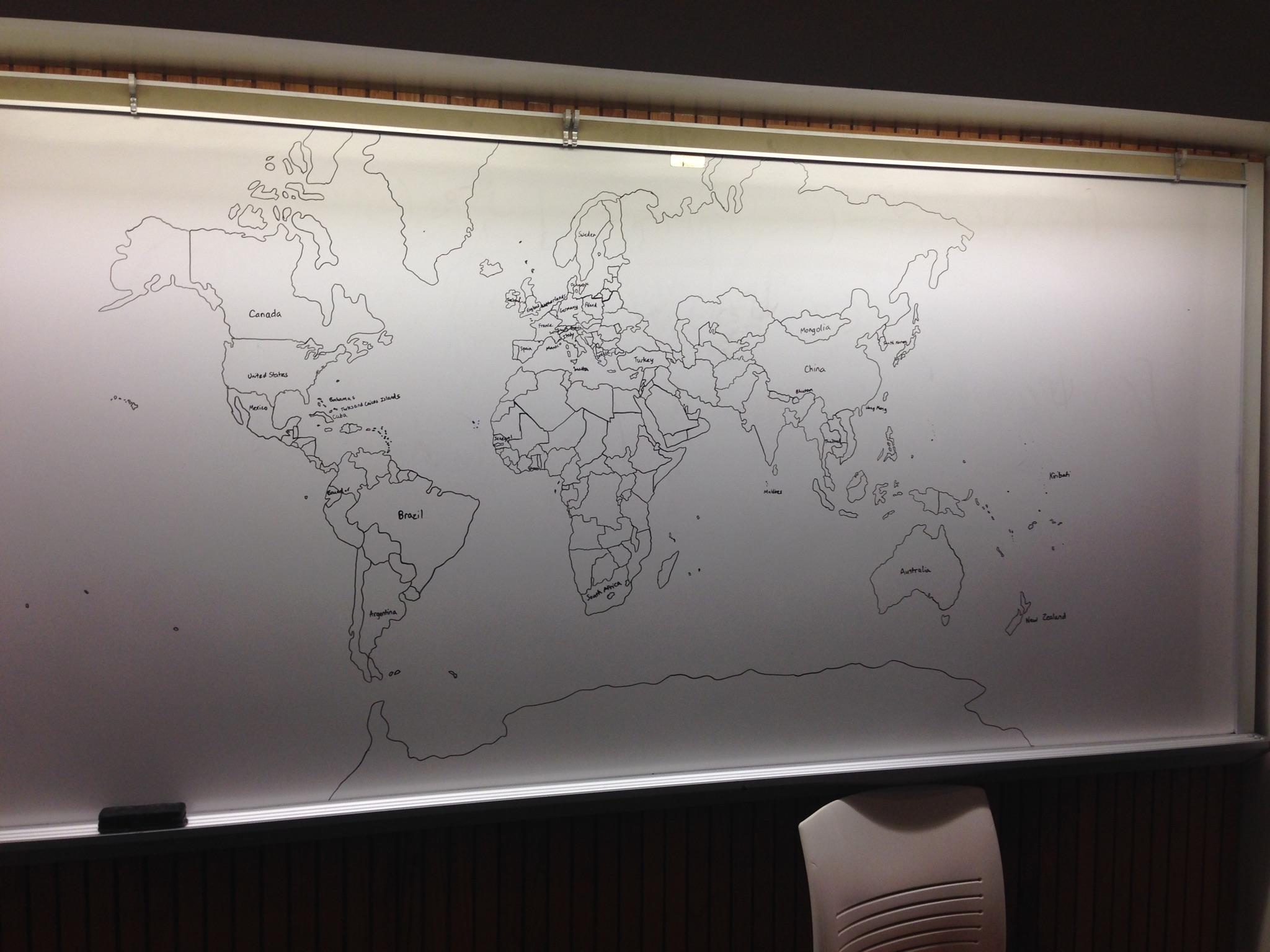 An 11-year-old autistic boy drew this incredible world map from memory F5o51Oj