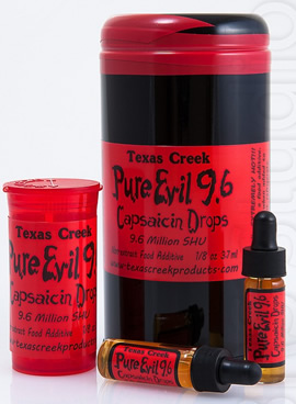 Salsa Delicadeza caliente del DIABLO ! - Página 24 Texas-creek-pure-evil-capsaicin-drops-9.6-million-SHU-scoville