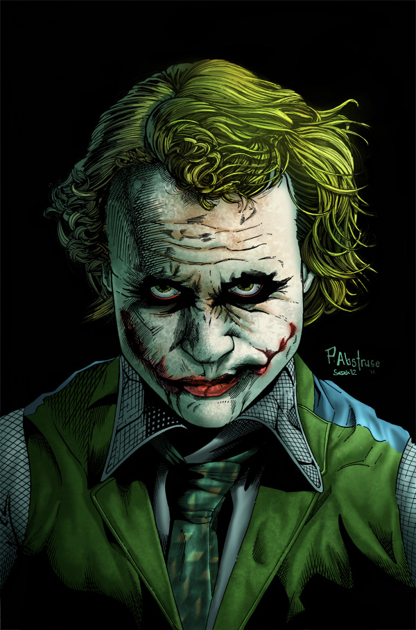 local comic colourist Joker