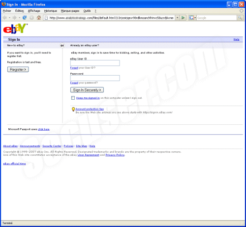 Scurit : Phishing visant les utilisateurs d'Ebay 071101_phishing_ebay_2