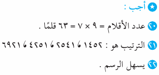 امتحان بالاجابات الرياضيات للصف الثالث ابتدائي Mth_3R_1A_01_03