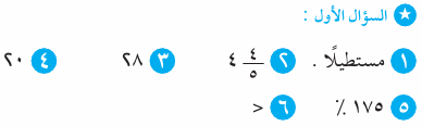 مراجعة امتحان الرياضيات للصف السادس الابتدائي بالإجابات Mth_6R_1A_02_01