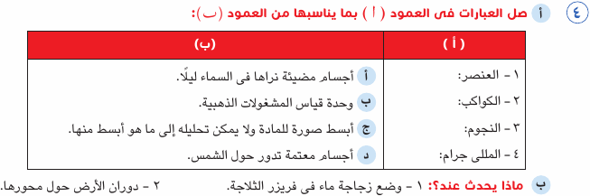 مراجعة الصف الرابع الابتدائى امتحان علوم بالاجابات Sci_4R_1A_03_04