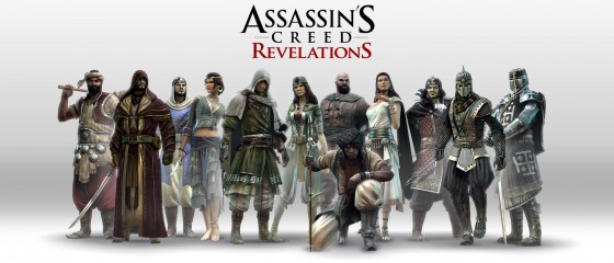 Melhores imagens de Assassin's Creed Revelations Assassins-creed-revelations-multiplayer-personagens-560x240