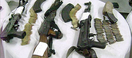 armas - Armada de México asegura armas y vehiculos en Michoacan. Foto_2