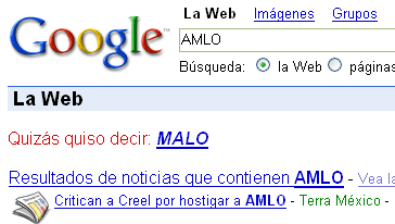Ola hamijos Quizas-quiso-decir-google