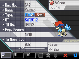  Evento do Keldeo Keldeoevent