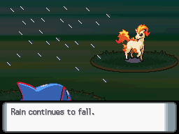 Pokémon - Efectos del Clima Raindance