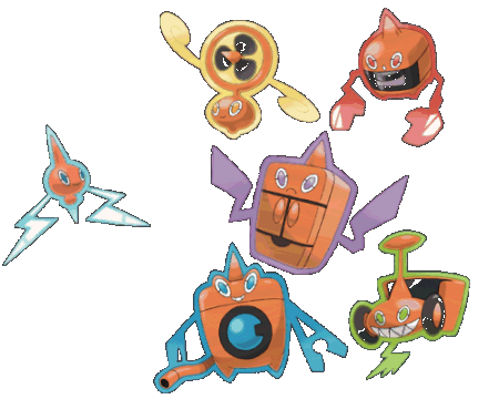 Pokemons Multiformes Rotom