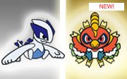 Code Pokédolls du mois d'avril : Lugia et Ho-Oh ! Gsdoll