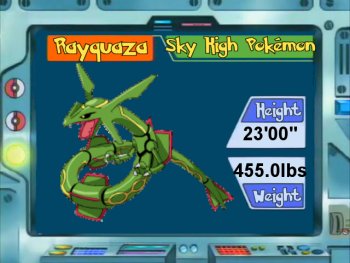 Pokemon of the Week!!! (February and March 2011!) Rayquaza