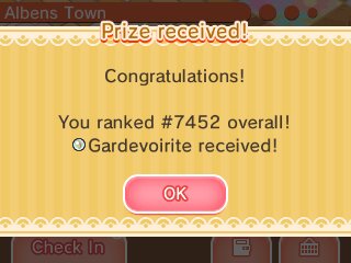 Mise à jour 1.2.23 de Pokémon Shuffle Gardevoirite