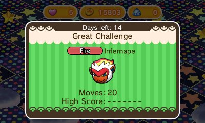 Mise à jour 1.2.29 de Pokémon Shuffle   Infernapeevent